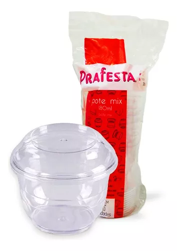 Pote 180ml Pote Mix 10UN